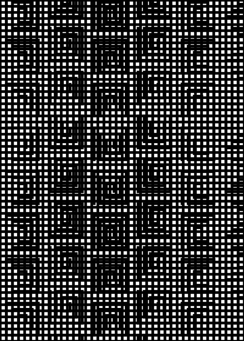 intothecontinuum: A Moire pattern inspired by ‘eddying currents’