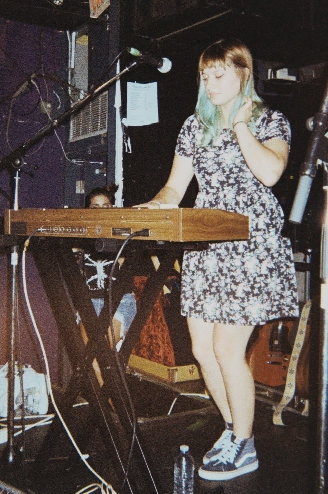 florelgreen:  Tigers Jaw @ Ritual July 20, 2014 35mm film please keep the credit