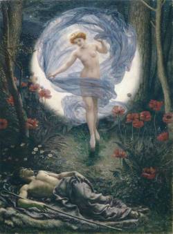 the-evil-clergyman:Diana and Endymion by Edward John Poynter (1901)