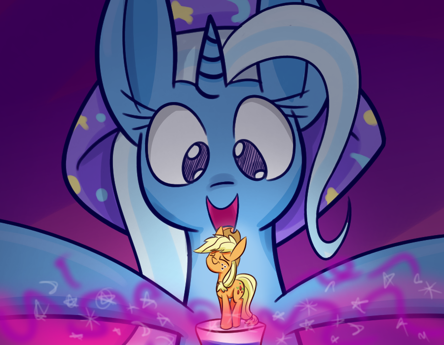 dailyapplepony:  Tada~!  &lt;3