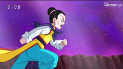 msdbzbabe:  Chi-chi running to Goku, AWWW!