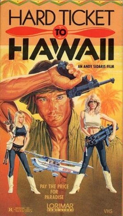 pulpsandcomics2:  Malibu Express  (1985)Hard Ticket to Hawaii (1987)Picasso Trigger