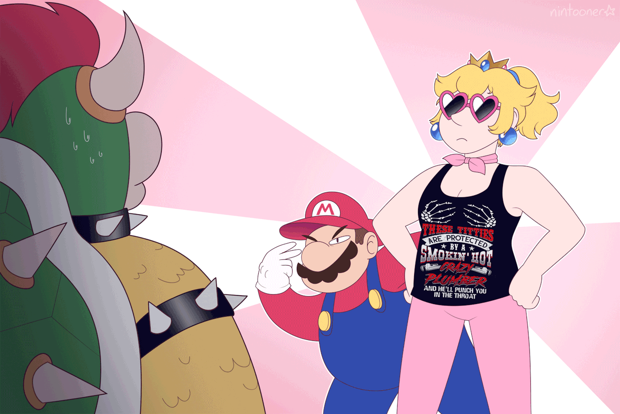 Nintooner's Art Blog — i felt a very strong need to draw this after...