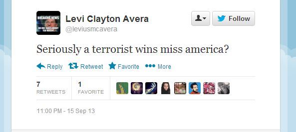 heybluestrose:  dumbesttweets:  Congratulations to Miss America 2013, Nina Davuluri!