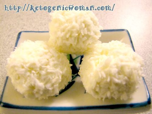 Keto Lemon Coconut Balls - Ketogenic Woman