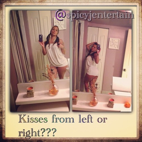 Porn Pics lovespicyj:  Kiss for the Left or from the