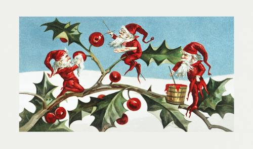 Merry Vintage Christmas – if you’re looking for free x-mas pictures. Via frizzifrizzi.it