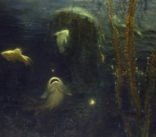 Details #1: Sadko in the Underwater Kingdom, 1876, by Ilya Repin.