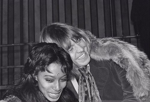 Donyale Luna With Brian Jones