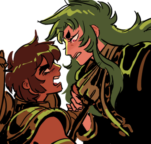 been on a saint seiya kick the last few months and it’s been manifesting in a lot of seinto doodles&