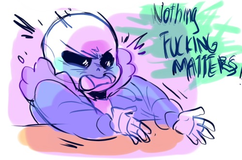 ttoba:  fuckin hell… Talk to me. I am here.The idea of Grillby being there for Sans no matter what timeline they are in kills me inside. *clutches chest* I just wanted to draw Sans in different expressions. (sorry sans) 