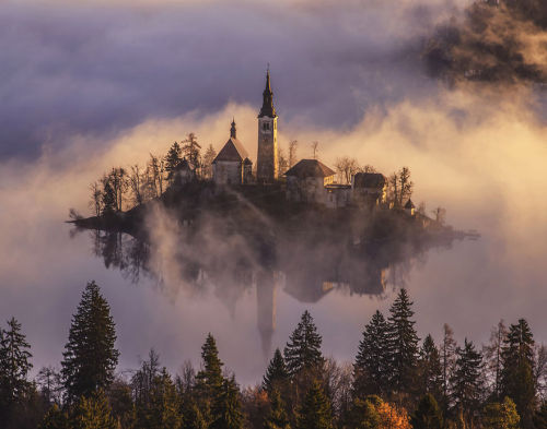 landscape-photo-graphy - The Enchanting Sunrise of Slovenia’s...