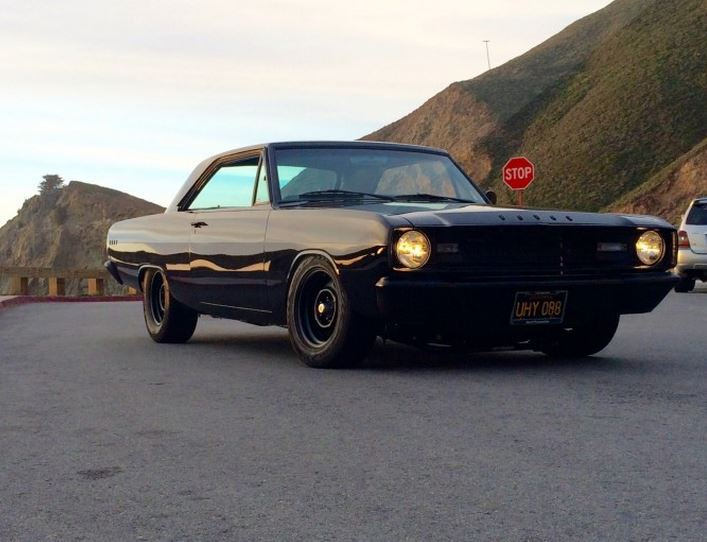 hotrodzandpinups:  itsbrucemclaren:  Sinister 1967 Dodge Dart V8 Hardtop   HRP