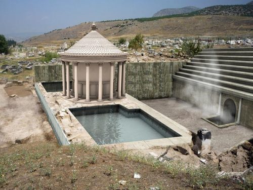 hanjeanwat:  Ancient Greek entrance to hell & temple to Pluto discovered! Hierapolis’s Ploutonion:  By tracing the path of the hot springs through the ancient site, the team from the University of Salento, led by Francesco D’Andria, uncovered
