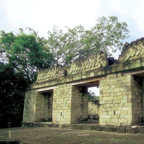 Popol Nah (Copán, Honduras), located on the west side of theAcropolis.This structure is also called 