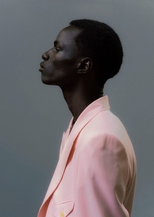 Malick Bodian by Louis Canadas - Backstage at Dior Homme, SS19