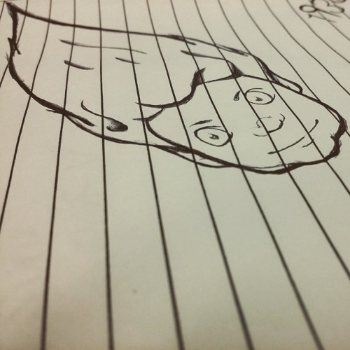 sirladystein:  Cute lil troll bby #workdoodles