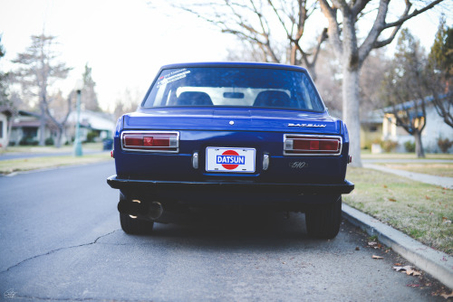 cette-annee:  Dustin Frisk’s 1972 Datsun 510 - shot by Courtney Cutchen on Flickr.