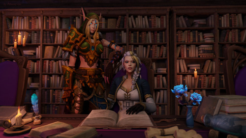 Alleria have no idea what her wife are talking about but like listen her anyway