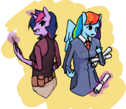 ninchanyum:  Fanart of Stardust Nova and Prism Wing, sidenart’s characters. Love theirs personalities, clothes, haircuts, everything napigkngaipnepg.  Ooooo I am really liking the style here o3oThis is some excellent work Ninchanyum, and thank you so