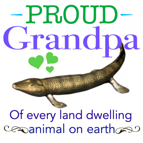 alliluyevas:naturetape:grandpa tiktaalik loves you kids! buy here@gideon-gemstone