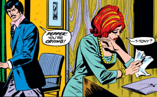 tony-stark-ing: These two ❤️Iron Man (1968) issue #62