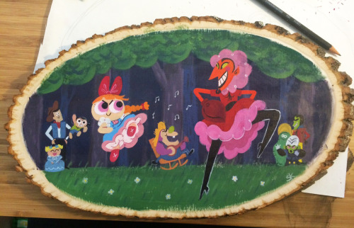 givememountaindew: Hoedown Throwdown!There is a PowerPuff Girls Gallery show at CN this week to cele
