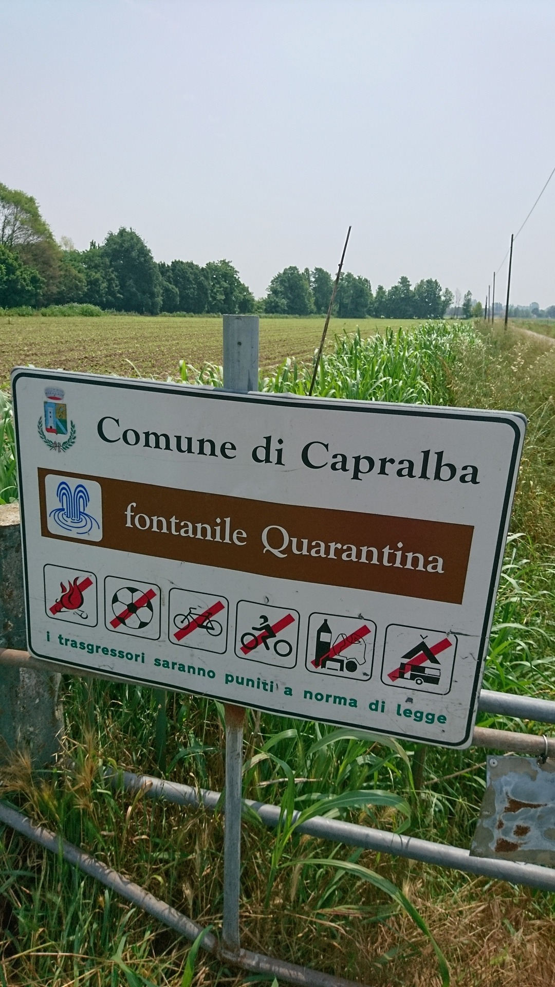 raraadsel:  Day three of our CMBYN pilgrimage part 1 Fontanile Quarantina.  It’s