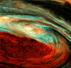 humanoidhistory:Views of beautiful Jupiter captured by the Voyager 1 space probe. (NASA)