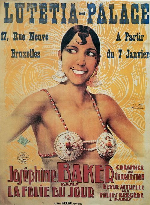 blackhistoryalbum: De Arte Josephine | 1920s-50s  [Part II] Vintage french theater