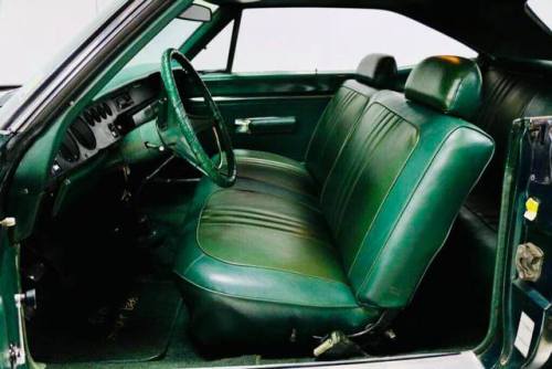 jacdurac:   1969 Dodge Super Bee Scat Trac  N96 Ram Air 2 door Hard Top Factory Paint code V02 Green two tone/mono tone w/ black painted roof  