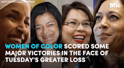 micdotcom:  One silver lining of the election night on Tuesday is the amount of women of color in the U.S. Senate quadrupled with three big wins in California, Illinois and Nevada. Their bios are seriously impressive.