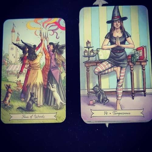 All work and no play&hellip; Inject some balance into life x #tarotclass #tarotreadersofinstagra