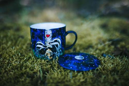 snootyfoxfashion:Hand-painted Celestial Animal Mugs from SzafranMugsx / x / x / x / xx / x / x / x /