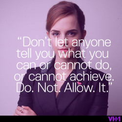 vh1:Emma Watson IS ‪#‎MotivationMonday‬. 