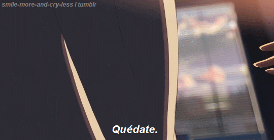 smile-more-and-cry-less:  Otros cinco minutos. 