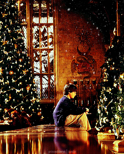 princeohberyn:  ❅ Happy Christmas ❅  It was true that Harry wasn’t going back to Privet Drive for Christmas. Professor McGonagall had come around the week before, making a list of students who would be staying for the holidays, and Harry had signed
