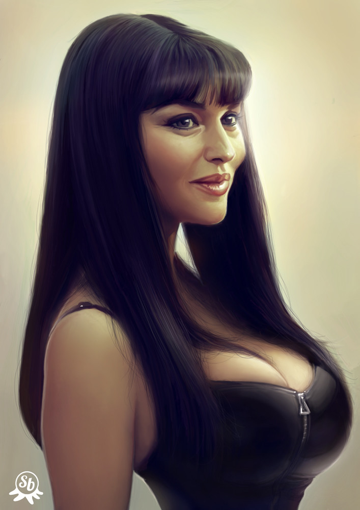 art-of-cg-girls:  Monica by Serge Birault