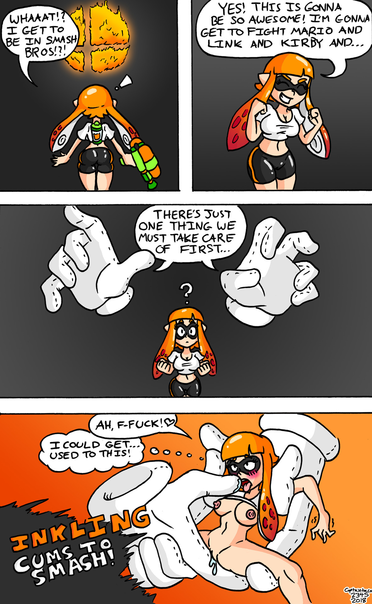 captaintaco2345-2: Inkling from Splatoon is gonna be in the new Smash Bros for the