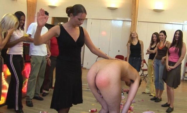 Public femdom humiliation caption