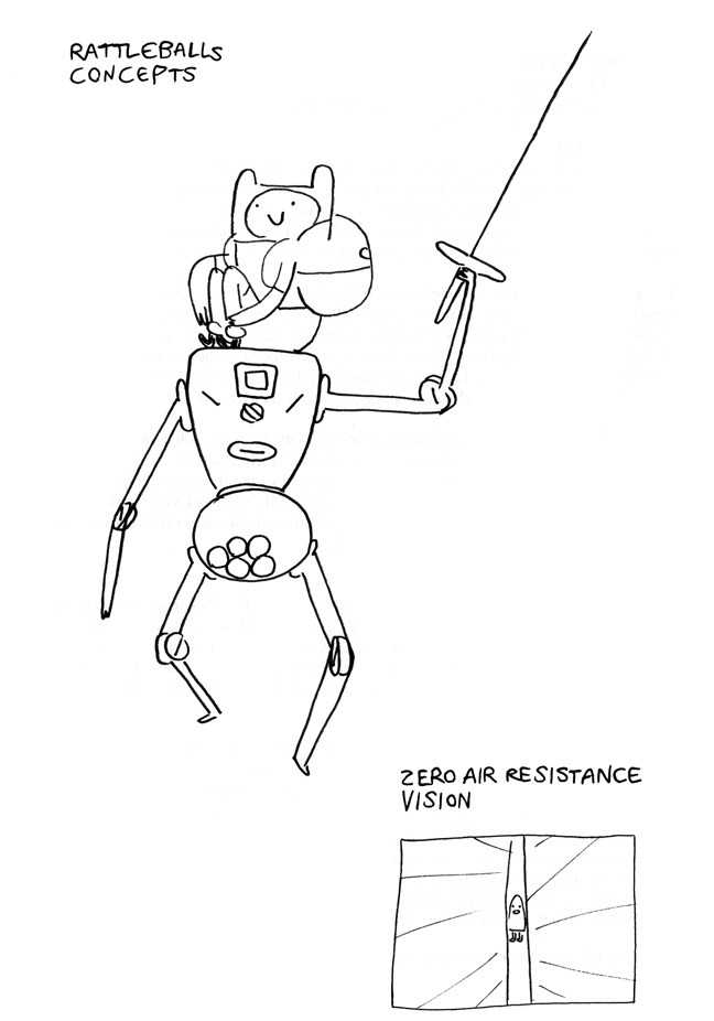 Rattleballs concept drawings by Pendleton Ward Rattleballsconcepts by storyboard