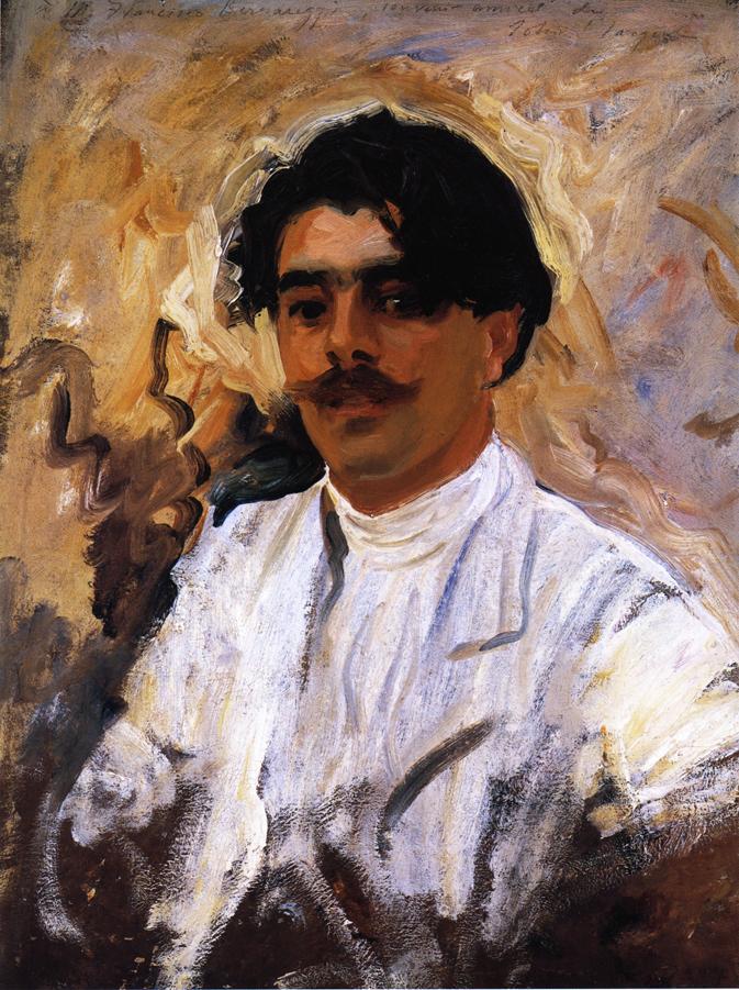 blastedheath:  John Singer Sargent (American, 1856-1925), Francisco Bernareggi, c.