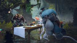 canthan-valiant:  Banquets with a charr harpist