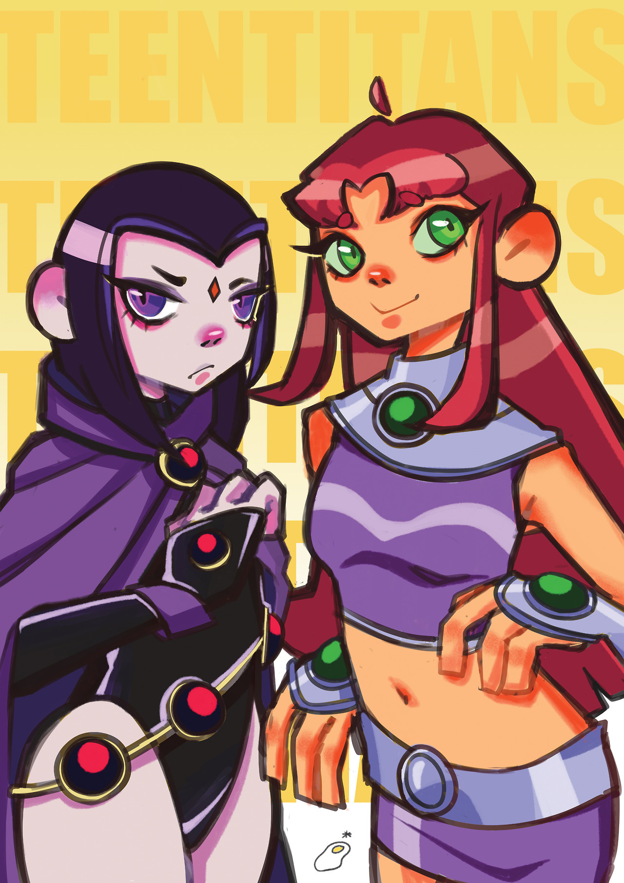 teen tit omu* (f)arts — t-e-e-n t-i-t a-n-s! teen! titans! let's go!