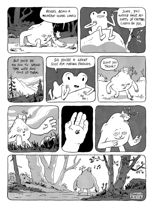 jordanmello: A short comic about a Frog and a Troll.