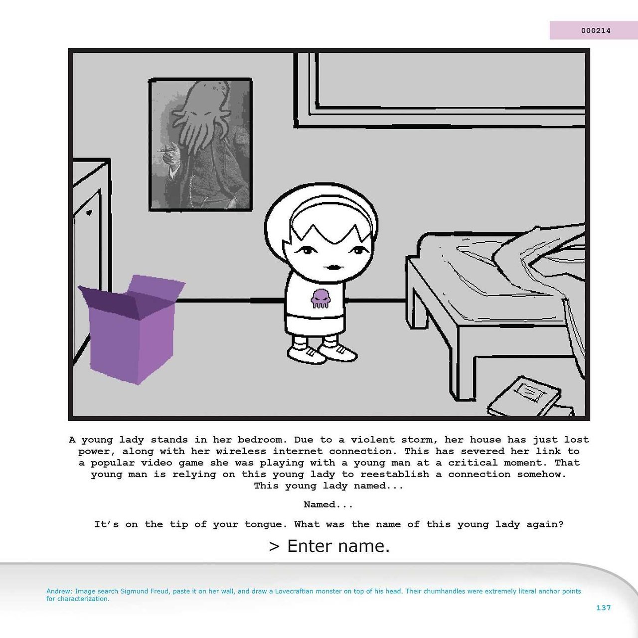 kaylaserket: Images from the first Homestuck book.  Second book 
