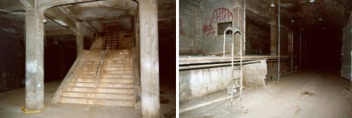 littlemissmutant:abandonthehalls:Cincinnati’s Forgotten Subway System(Images: Cincinnati-Transit.net