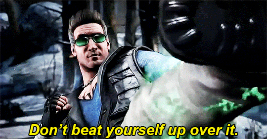 sargeantcassiecage:Johnny Cage vs Johnny CageHow can you not love this idiot?