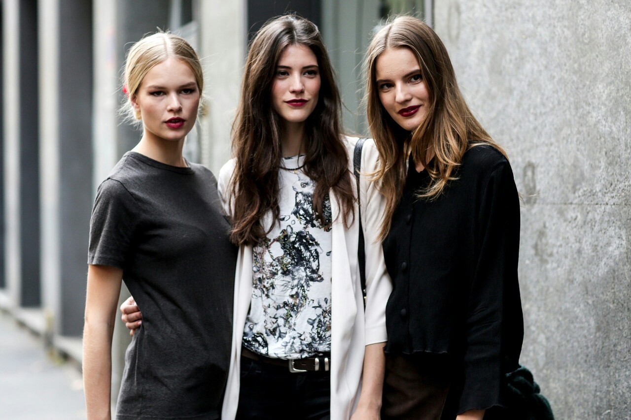 streetofstyle:  Anna, Carla and Tilda