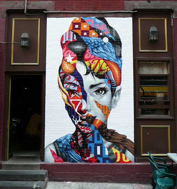 crossconnectmag:  Oversized Wall Murals by Tristan Eaton  Born in Los Angeles in